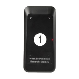 Retekess TD157S Restaurant Pager System, Buzzers for Restaurant, 2 Call Modes, Outdoor 400M, 200 mAh Battery, for Food Trucks, Bars, Hospitals (1 Pager)