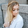 MADISON BRAIDS Women's Arisa Fishtail Headband Hair Braid Natural Looking