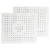 Sink Liner, 2 Pcs Kitchen Sink Mat, Soft Rubber Kitchen