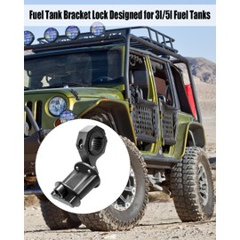 Utv Atv Gas Tank Bracket Fit for 3l 5l Fuel Tank Bucket, Fuel Tank Mount Bracket Fit for Polaris Rzr Pioneer Yamaha Can Am Maverick X3 1 Inch 1.5 Inch 1.75 Inch 2 Inch Roll Cage