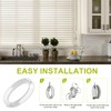Window Blind Cord Winder,Safety Baby Proof Blinds Cord Wrap,Clear Windows