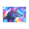 ITZAMNA Colorful Wolf Head Postcards 50 Cards Package