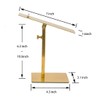 DZLOHAS Shoe Display Stand (Style2, Golden)