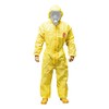 Shigematsu MC3000-L Disposable Chemical Protective Clothing, Yellow
