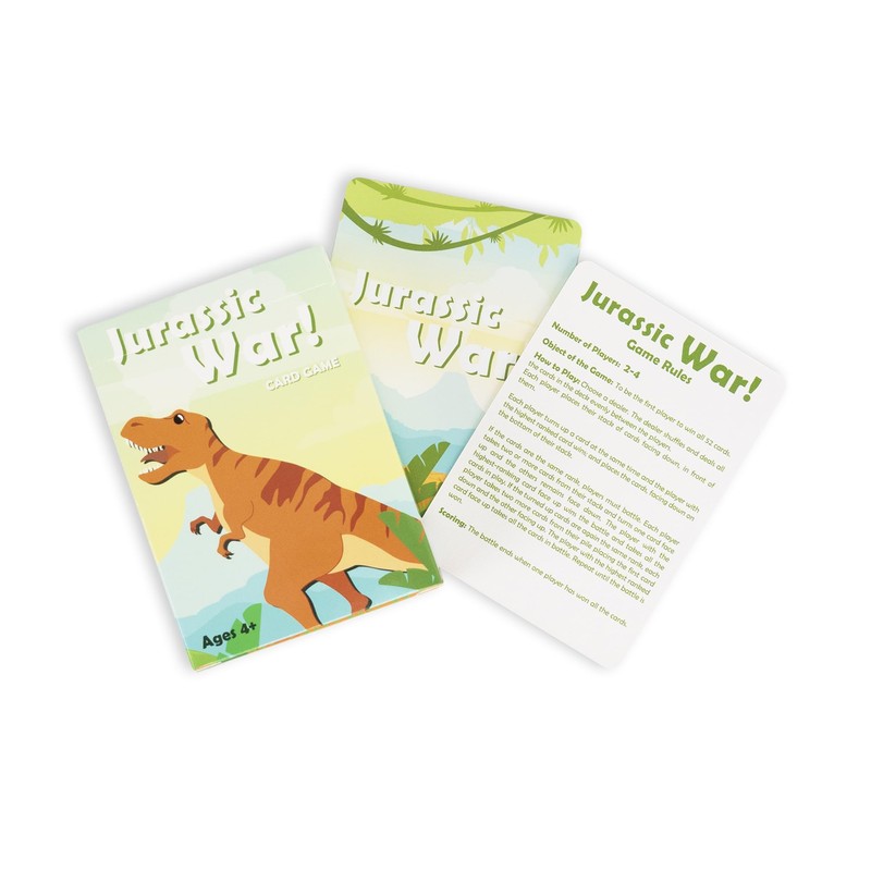 Springbok Children's Juassic War Card Game