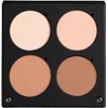 BL3DN Natural Sculpt Paleta Rubor 3D Tonos Naturales para Contorno
