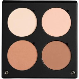 BL3DN Natural Sculpt Paleta Rubor 3D Tonos Naturales para Contorno e Iluminación Makeup Atelier
