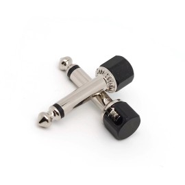 Evidence Audio SIS Screw-in Solderless Plug – Right Angle, Black