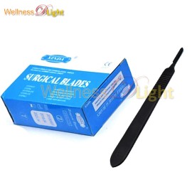 WDL 100 Scalpel Blades #11 and Includes One Handle Black #3