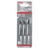 Bosch T-101B/3 Jigsaw Blade for Woodworking, Set of 3