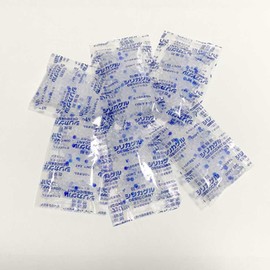 Rakugui Silica Gel Desiccant, 0.4 oz (10 g), 30 Packs with Zipper Bags
