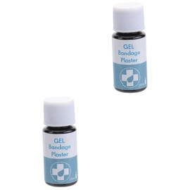 FOMIYES 2pcs Healing Gel Pad for Wound Protection Breathable Hemostasis Plaster Abrasions and Wounds Easy to Apply and Remove for Sensitive Skin