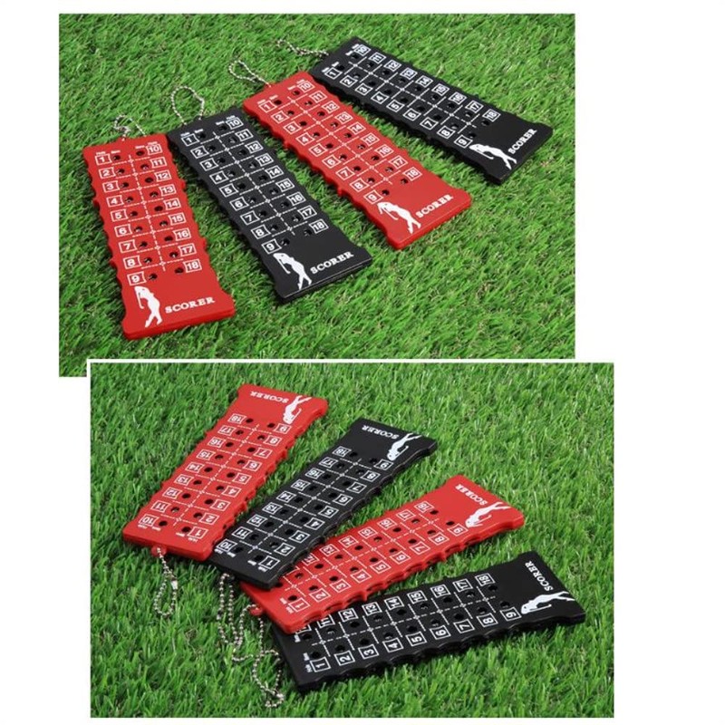Selxran 2 Pcs 18 Hole Golf Stroke Counter Golf Score
