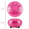 Ubblove Steel Tongue Drum, Tongue Drum 6 Inch 8 Notes