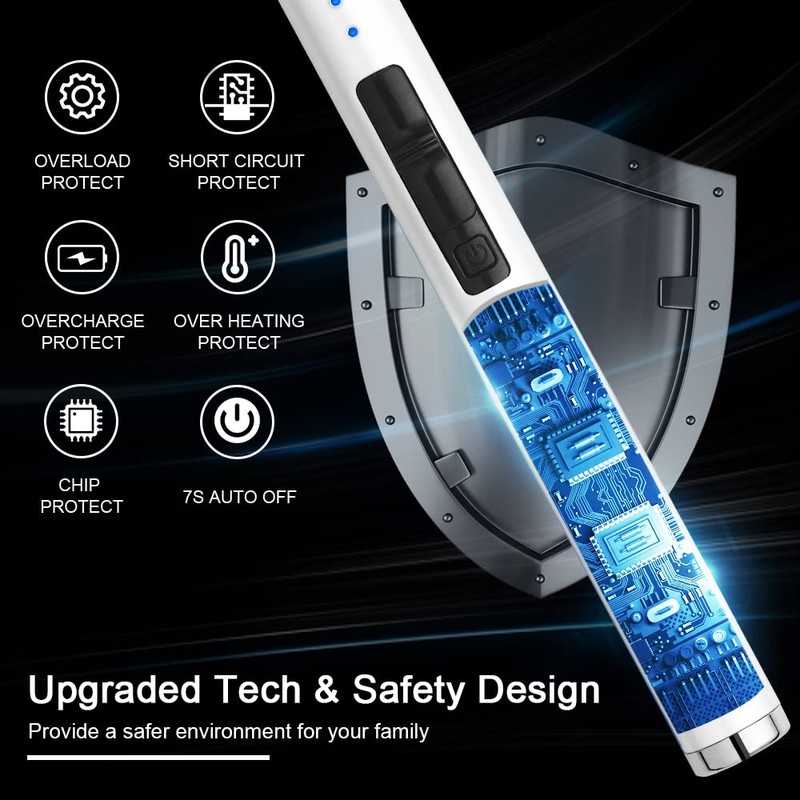 MeeToo Candle Lighter Electric Lighter Rechargeable USB Type-C Lighters for