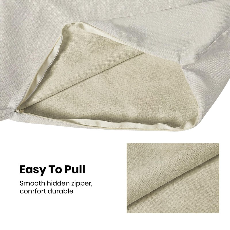 CXMEIFLY Fall Pillow Covers 18x18 Inch Set of 2 Navy