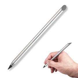 Neutral Zenith Metasil Adult Pencils Metal Pencils for Marking Sheets Non-Sharpening, Non-Breakable Metal Sketch (Silver)