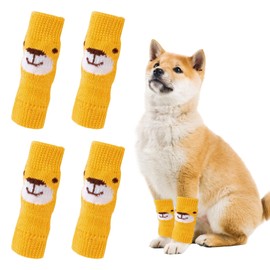 Pet Leg Warmer, Dog Leg Socks, Dog Socks, Dog Socks, Leg Guard, Cute, Joint Protector, Prevents Licking Dogs, Prevents Injuries, Protection, Cold Protection, Dirt, Cold Protection, For Walks, Indoor