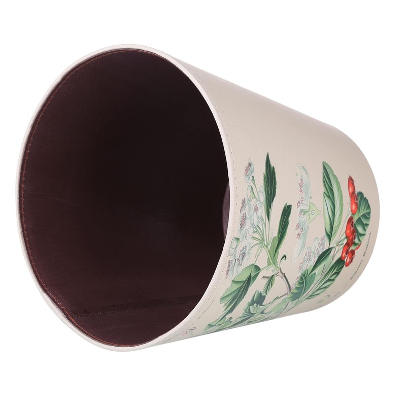 Lingxuinfo Scakbyer Retro Style Small Trash Can Wastebasket, Decorative Trash
