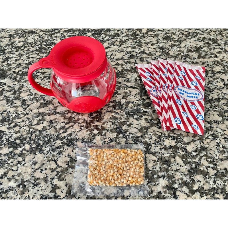 Ecolution Popper Microondas Palomitas Maiz Porcion Individual Pop Corn