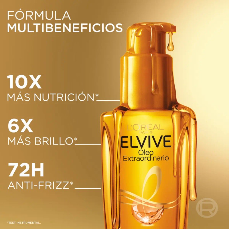 Aceite Capilar Oréal Paris Elvive Óleo Extraordinario 100ml
