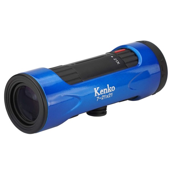 Kenko 429051 Ultra View I Monocular 7-21x21 7-21x 21x 21x 21mm Zoom, Blue