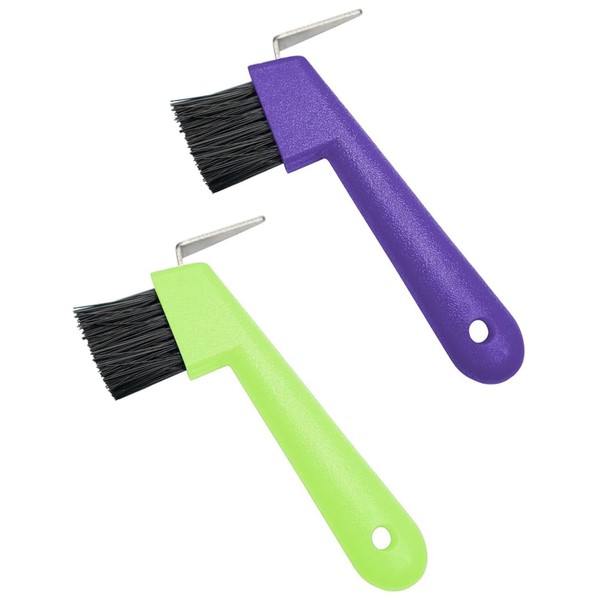 KGDUYC Pack of 2 Horse Head Hoof Picks - Hoof
