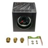 GlowShift 2-5/8" Racing 280F Mechanical Water Coolant Temperature Gauge Kit