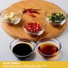 LNQ LUNIQI Set of 8 Mini Glass Bowls, 2.3 Inch