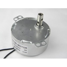 CHANCS TYD-50 Synchronous Motor 110V AC 10-12RPM CCW Counterclockwise Small AC Motor 50/60Hz 4W Power