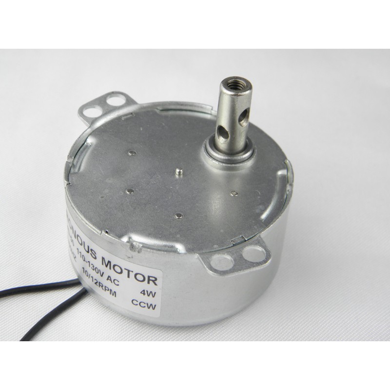 CHANCS TYD-50 Synchronous Motor 110V AC 10-12RPM CCW Counterclockwise Small