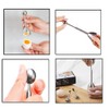 DACUAN Metal Egg Scissors, 1PCS Egg Topper Cutter Shell Opener