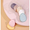 7-Piece Makeup Finger Mini Puffs for Concealer, Foundation, Powder Single Option 3ea