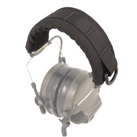 Bakle Universal Headset Cover for MOLLE System with D-Ring (Black)