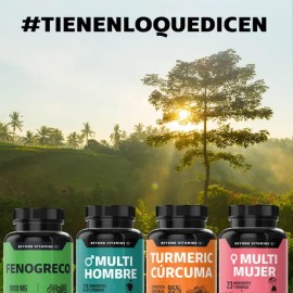 Beyond Vitamins  Fenogreco 1000mg Con Calcio Y Hierro  Fenogreco Aguaje - Vegano Y Sin Rellenos  Fenugreek - Vitaminas Mujer  Hombre - 60 Caps        
