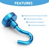 E BAVITE Strong Magnetic Hooks Heavy Duty, 25Lbs Rare Earth