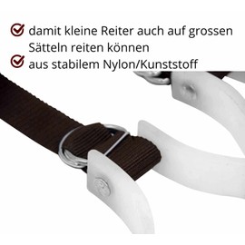 AMKA Western Stirrup Set Wooden Horse Western Saddle Stirrups/Stirrup Set for Children Kids