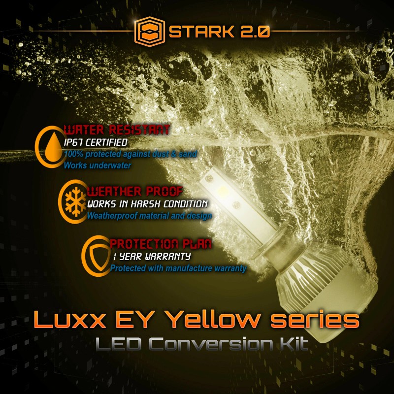 Stark LED 66W 5000LM True 3000K 3K Yellow Lights Fog
