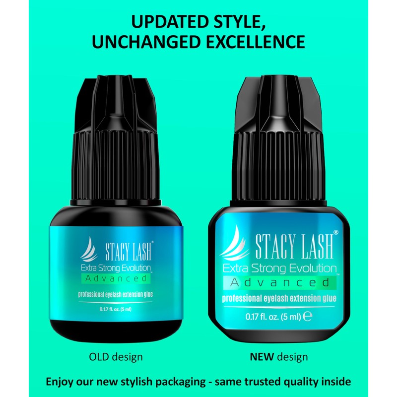 STACY LASH Extra Strong Evolution Advanced Eyelash Extension Glue (0.17fl.oz/5ml)/