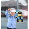 DolliBu Sitting Bee Police Officer Plush Toy - Soft Bee