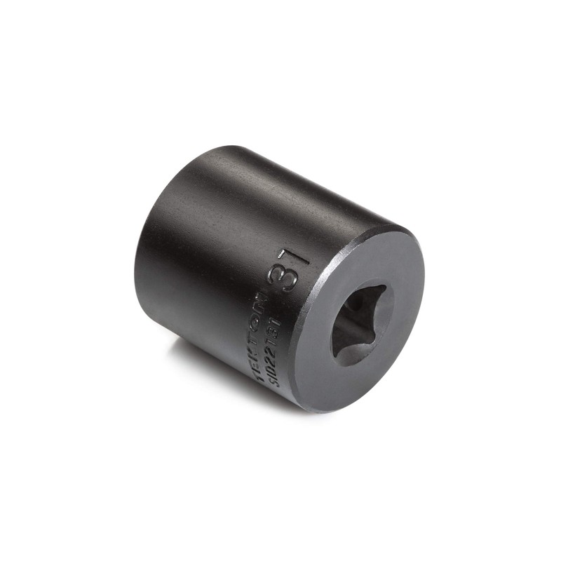 TEKTON 1/2 Inch Drive x 31 mm 6-Point Impact Socket