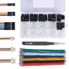 Teansic GH1.25mm to Dupont 2.54mm Connectors Kit,1.25mm to 2.54mm Pitch Pre-Crimped Cables,GH Dupont Housing Adapter for Pixhawk 6C 6X