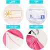 FOOTMARK 101215 Gymnastics Cap with Flap, Removable Flap, Murasaki (12)