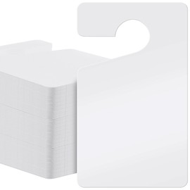 200 Pcs Blank White Parking Permit Hang Tag Car Rider Tags for School 3 x 5 in Parking Passes Placard Hang Blank Temporary Parking Permit Large Thick Parking Pass Hangtags for Car Rear View Mirror