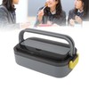 304 Stainless Steel Bento Box Adult Lunch Box Single Layer