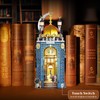 DIY Book Nook Kit, 3D Wooden Puzzle Mosque Miniature Booknook
