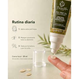 Crema Gel Facial Tea Tree | Control de Grasa | Efecto Matificante