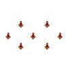 Comet Busters Beautiful Maroon Bindis With Stone (BIN818)