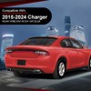 CROSSDESIGN Rear Window Roof Spoiler Lip Compatible with Dodge Charger