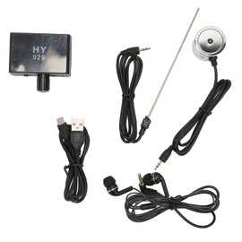 Cryfokt Detección de Fugas de Agua Sensor Profesional de Fugas de Agua En Tuberías Subterráneas Detector de Fugas de Agua Mejorado Fuga de Tubería de Agua de Sonda Doble de Alta Resistencia(#1)